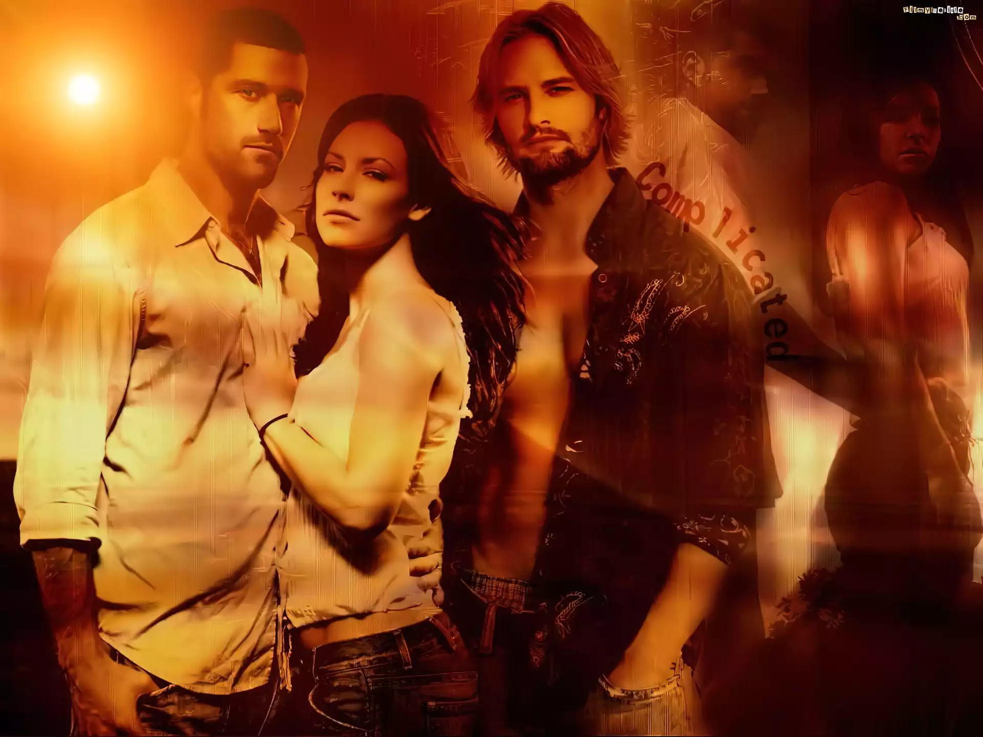 Serial, Lost, Zagubieni, Evangeline Lilly, Josh Holloway, Matthew Fox