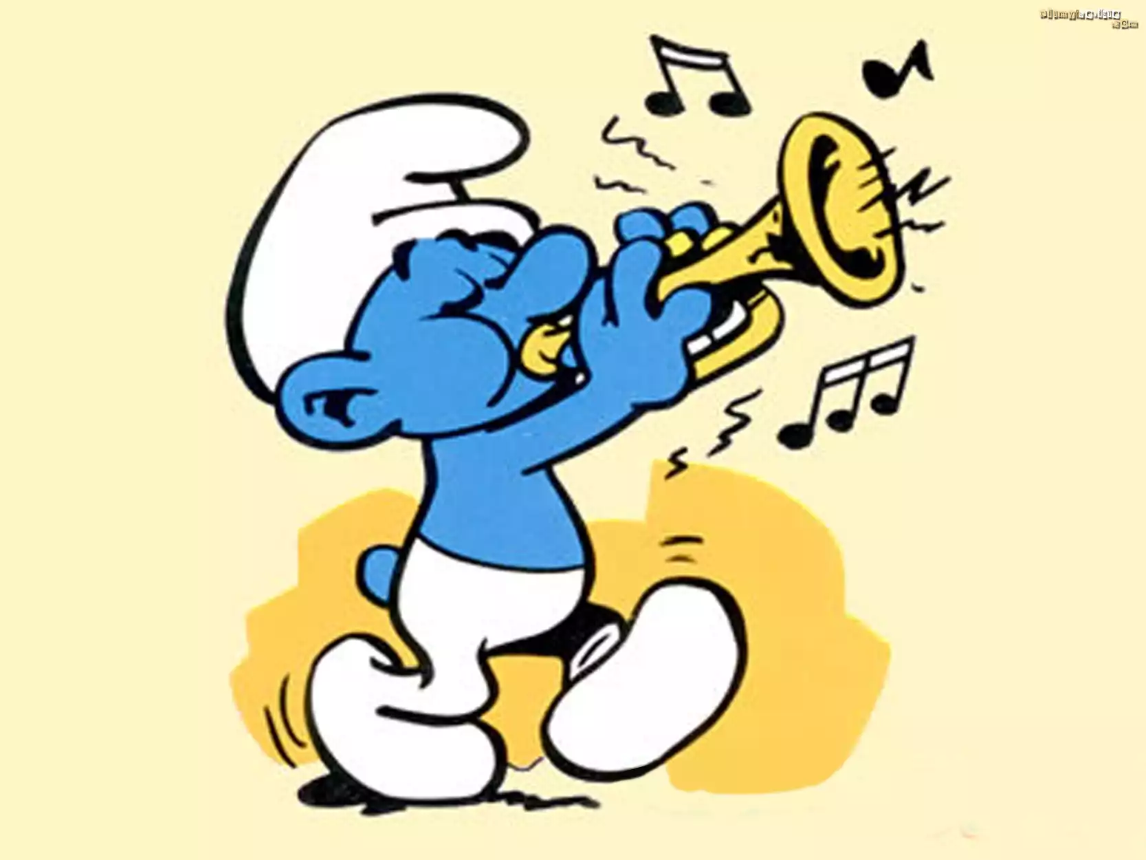 Smerfy, The Smurfs, Smerf, Harmoniusz, TrÄ…bka
