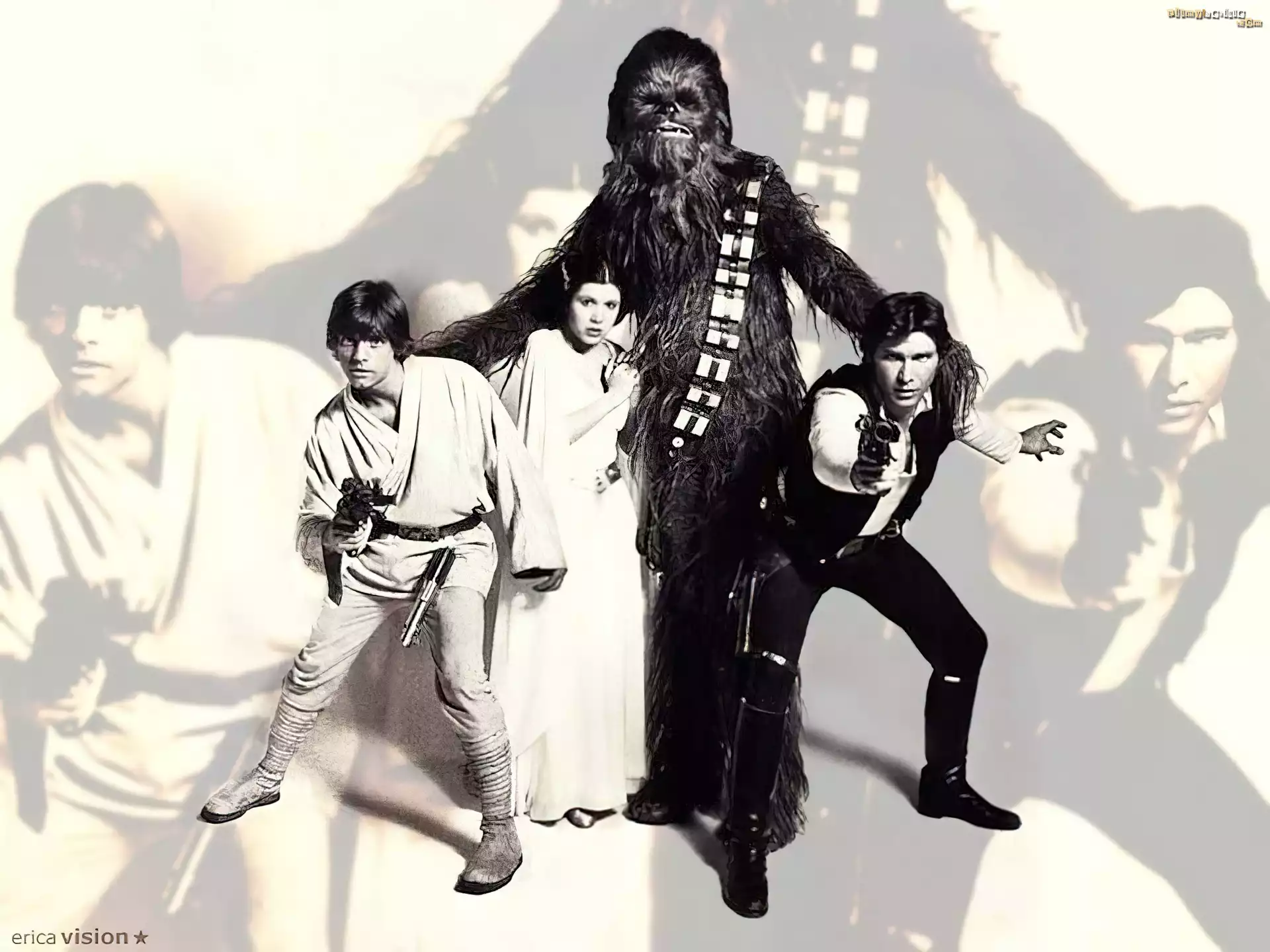 Star Wars, postacie, małpa, Mark Hamill