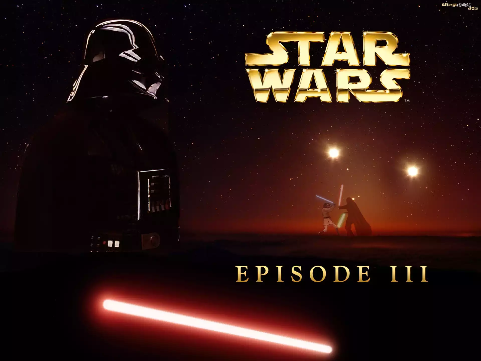 Star Wars, laser, czarna, postać, gwiazdy