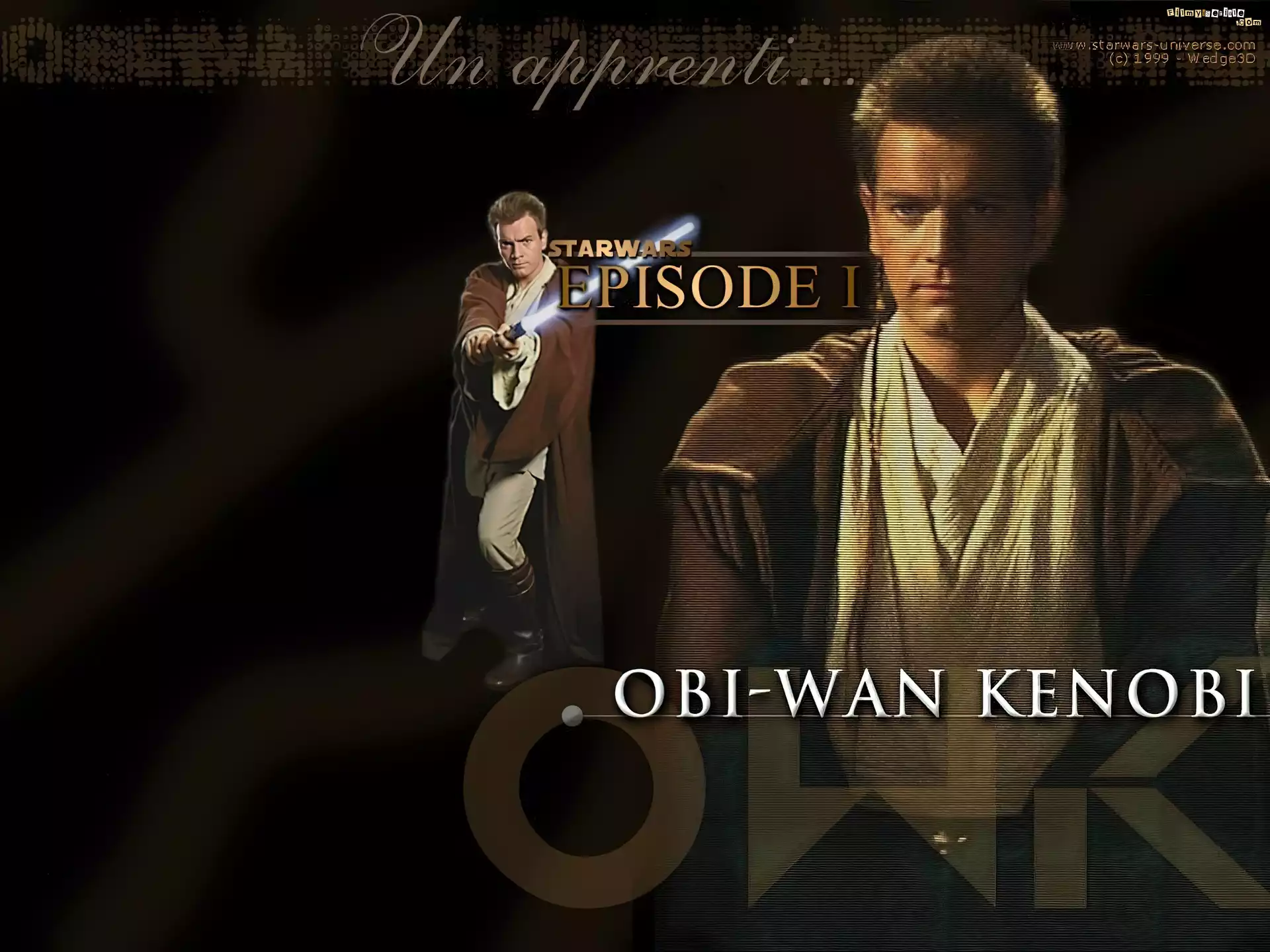 Star Wars, Ewan McGregor, szata, napis