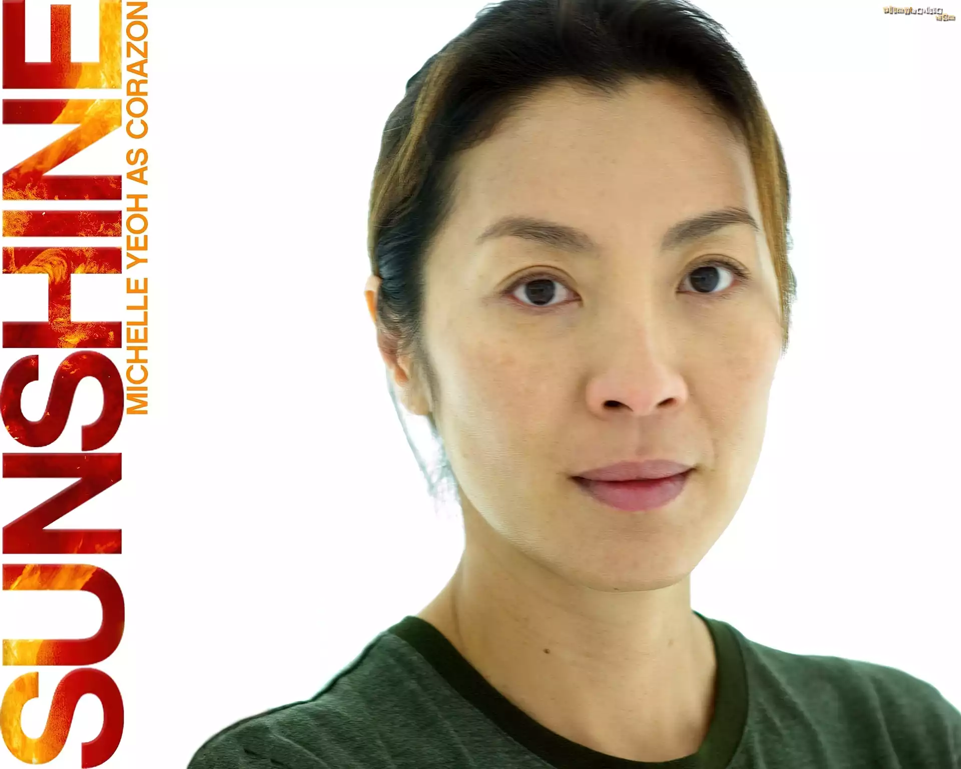 Sunshine, Michelle Yeoh, twarz, napis
