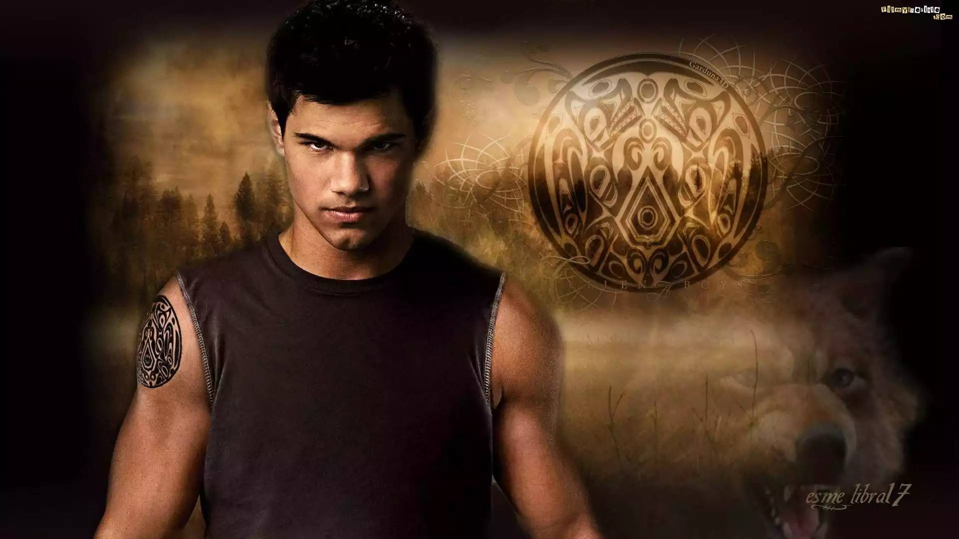Taylor, Lautner, Jacob, Black, Zmierzch