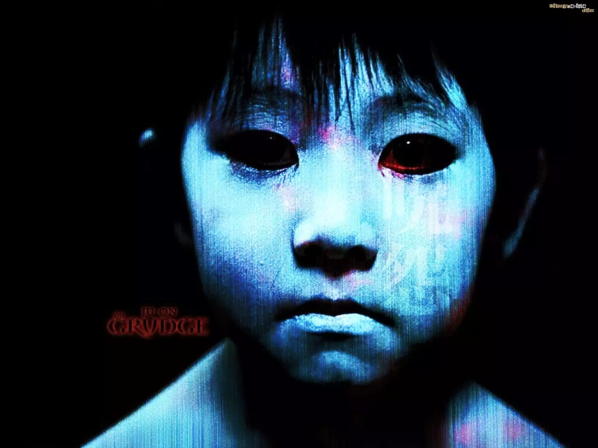 The Grudge, dziecko, Azjata, twarz, oczy