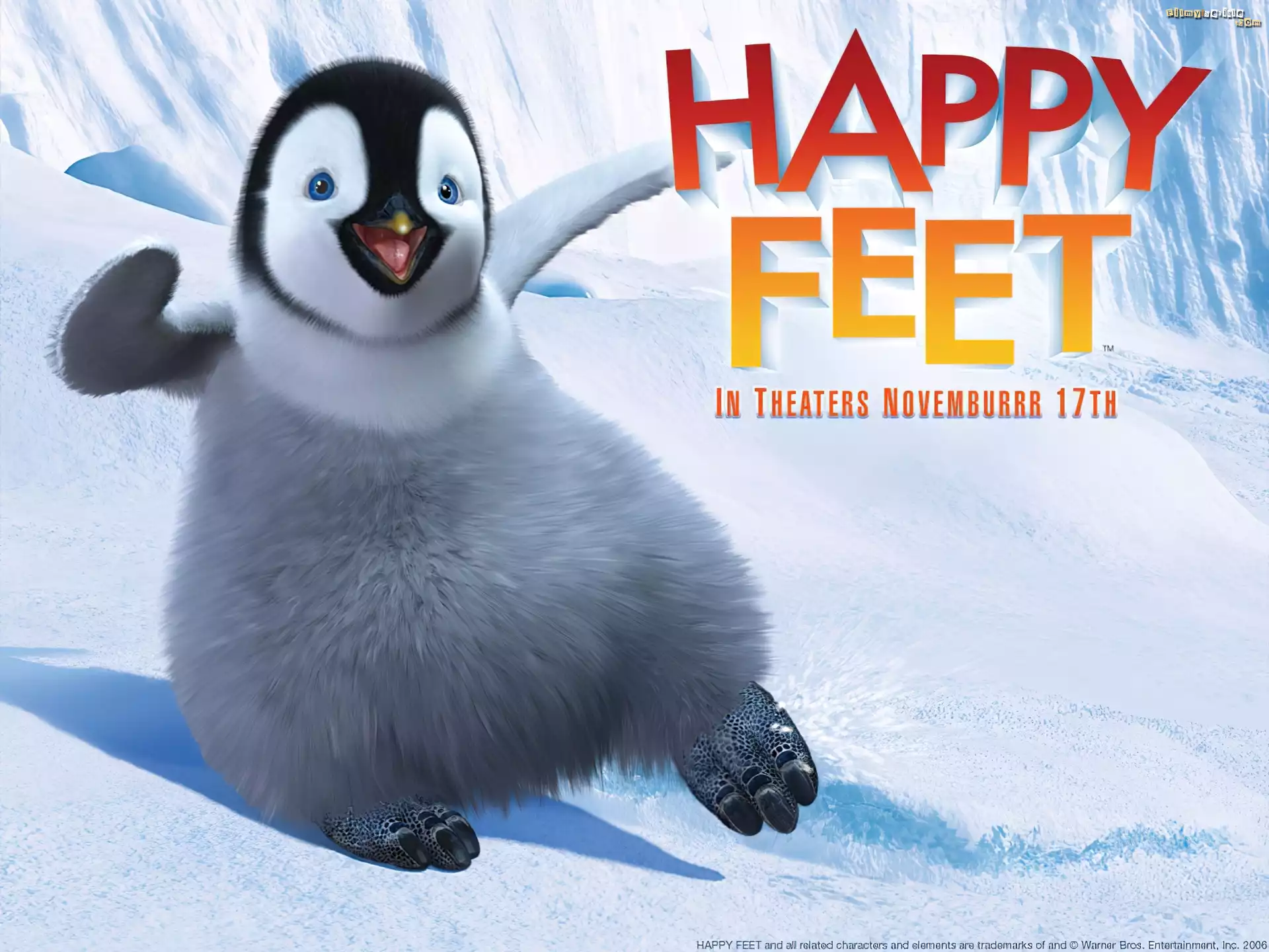 Tupot małych stóp, Happy Feet, stepujący, pingwin