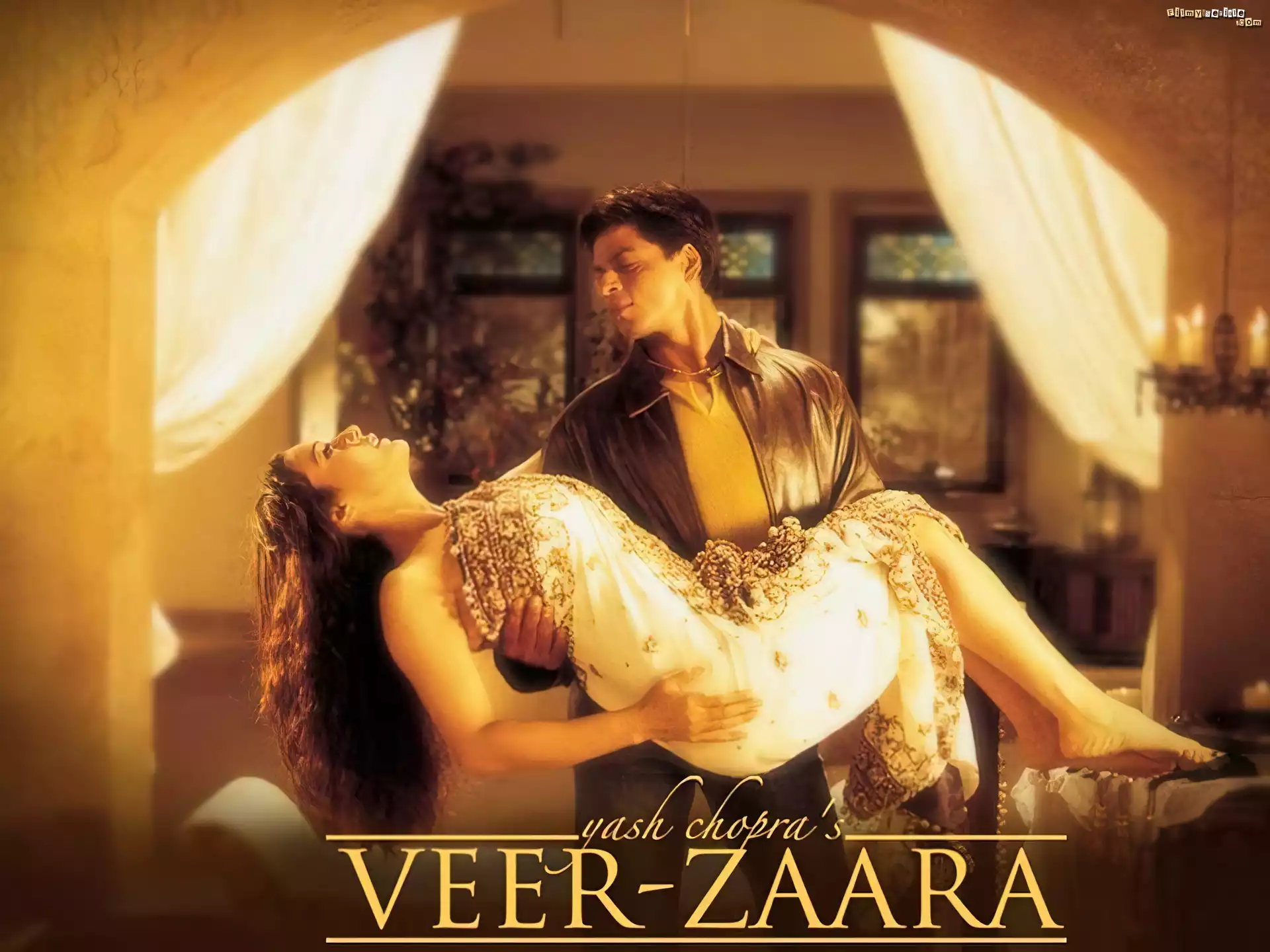 Veer Zaara, Shahrukh Khan, kobieta, pokój