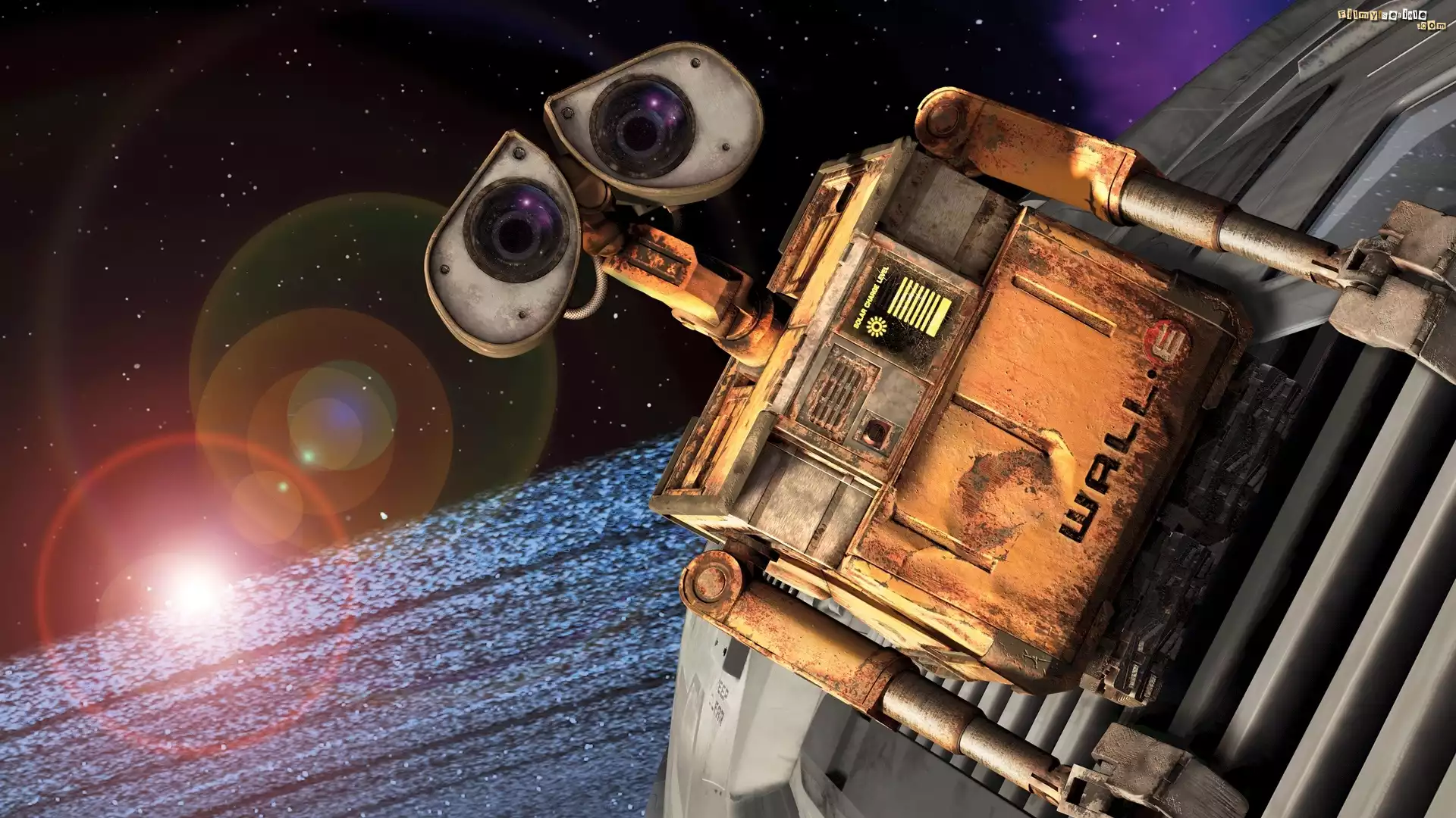 Wall E, Zerka, Słońce