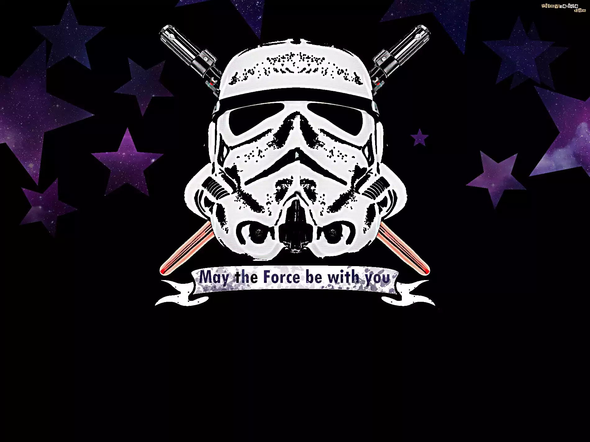 Star Wars, Gwiezdne Wojny, Stormtrooper, Napis, Abstrakcja, Hipster