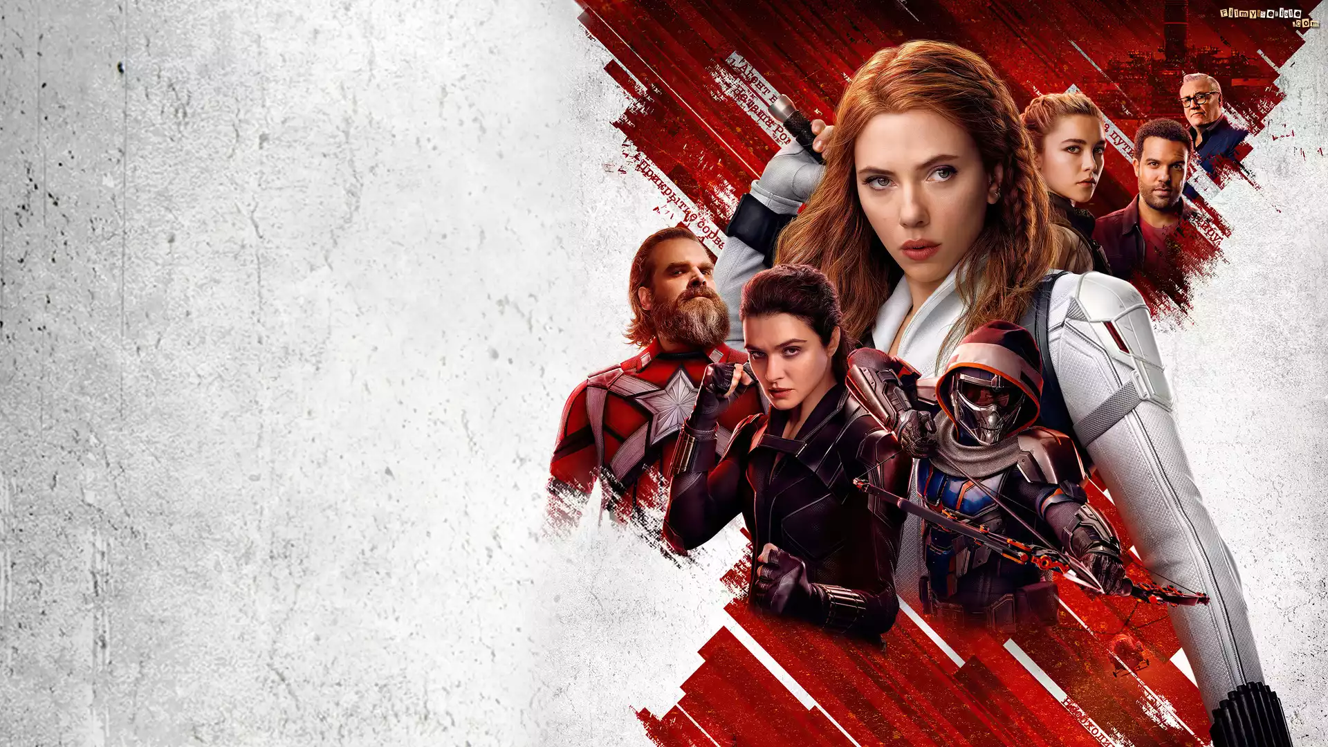 Plakat, Film, Czarna Wdowa, Aktorka, Scarlett Johansson