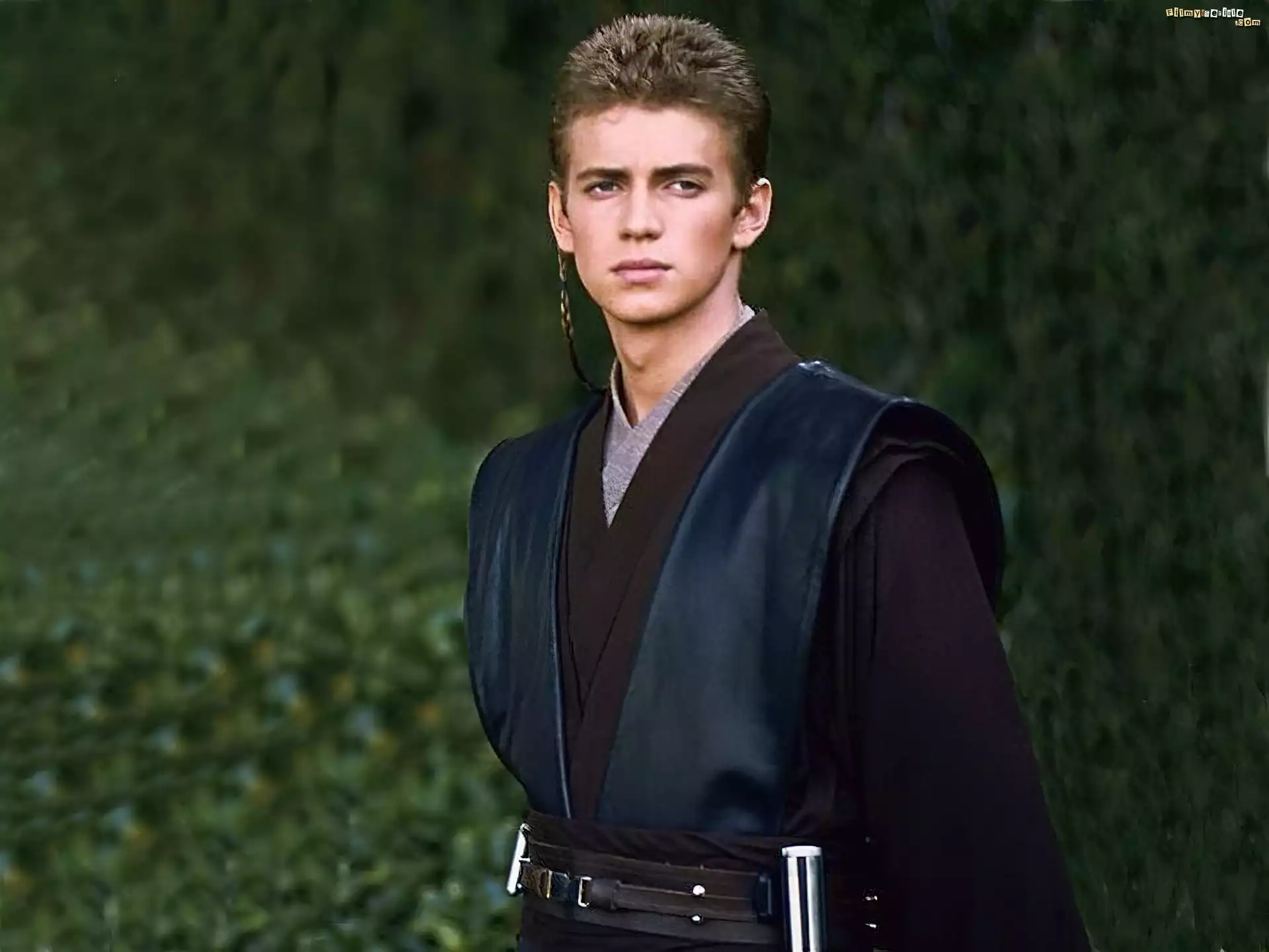 zieleń, Star Wars, Hayden Christensen, strój