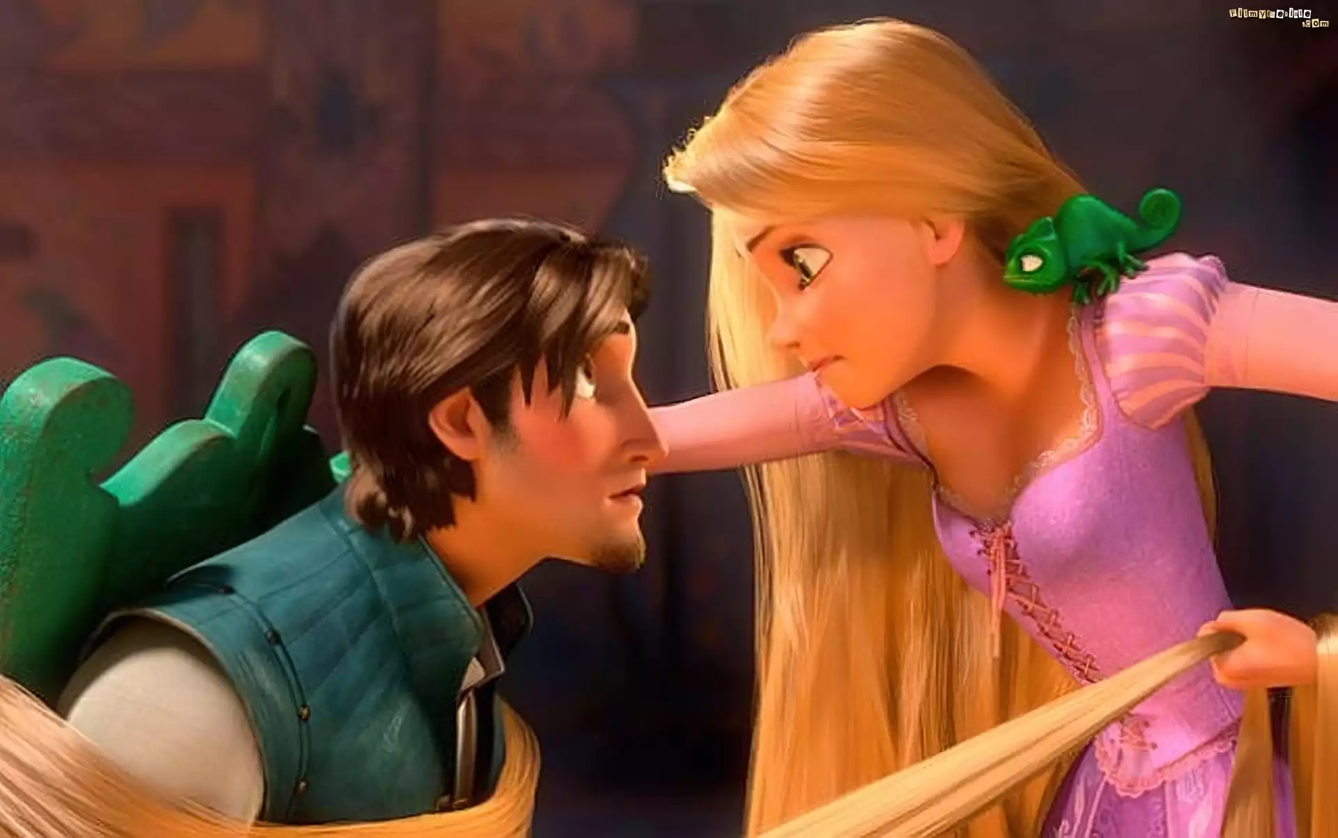 Zaplątani, Tangled, Związany, Włosami